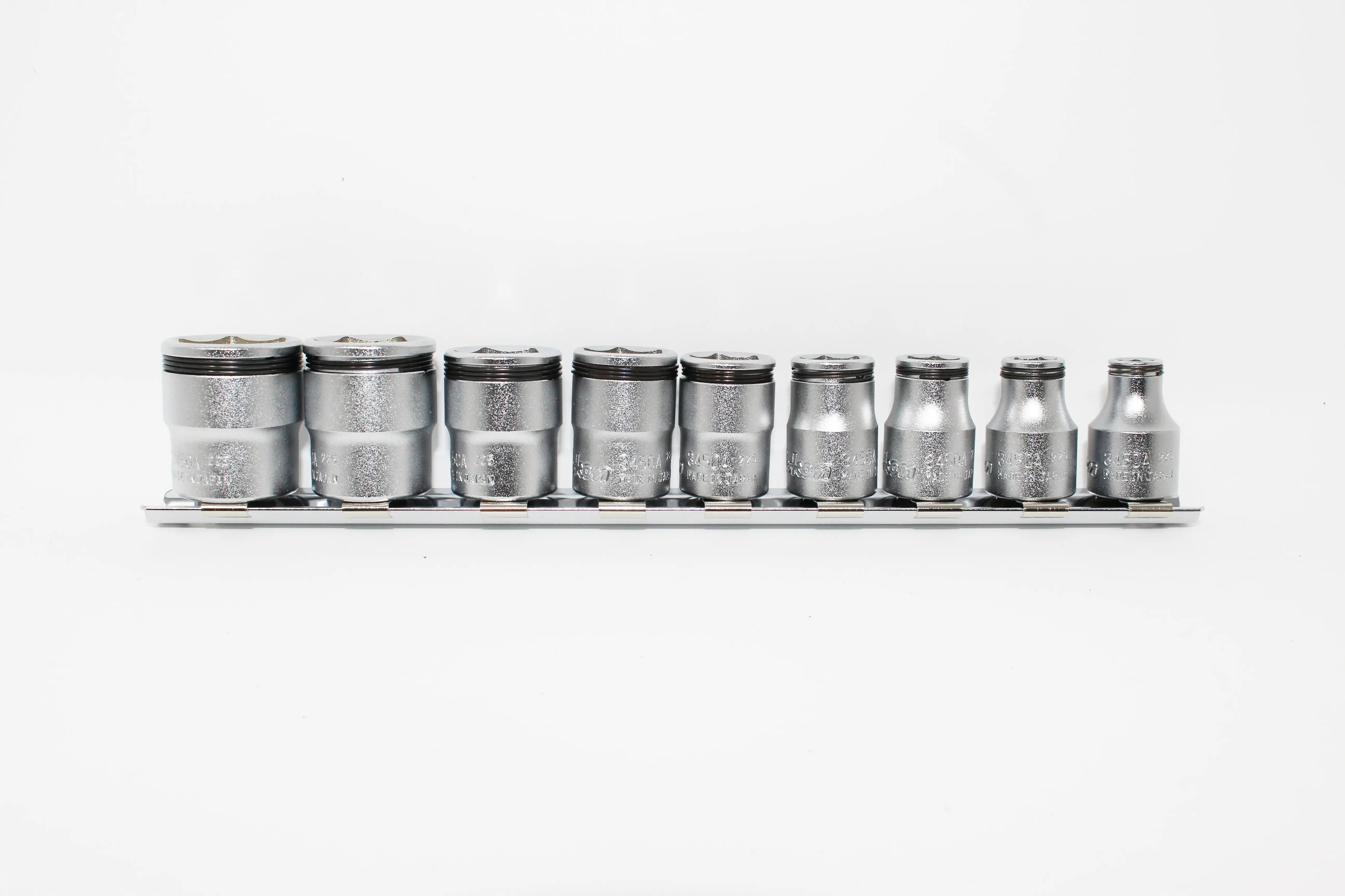 3/8 Sq. Dr. Nut-Grip, SAE, Socket Set - 9 pieces