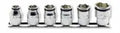 3/8 Sq. Dr. Socket Set  8mm-17mm Nut Grip 150mm  6 pieces