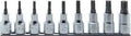 1/2 Sq. Dr. Bit Socket 9 piece TORXplus® Set 20IP-60IP