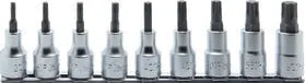 1/2 Sq. Dr. Bit Socket 9 piece TORXplus® Set 20IP-60IP