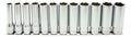1/2 Sq. Dr. Socket Set  10-22mm 12 point 300mm  10 pieces