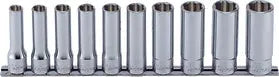 1/2 Sq. Dr. Socket Set  10-22mm Surface 300mm  10 pieces