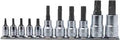 1/4, 3/8, 1/2 Sq. Dr. 11 Piece TORXplus® Bit Socket Set 10IP-60IP