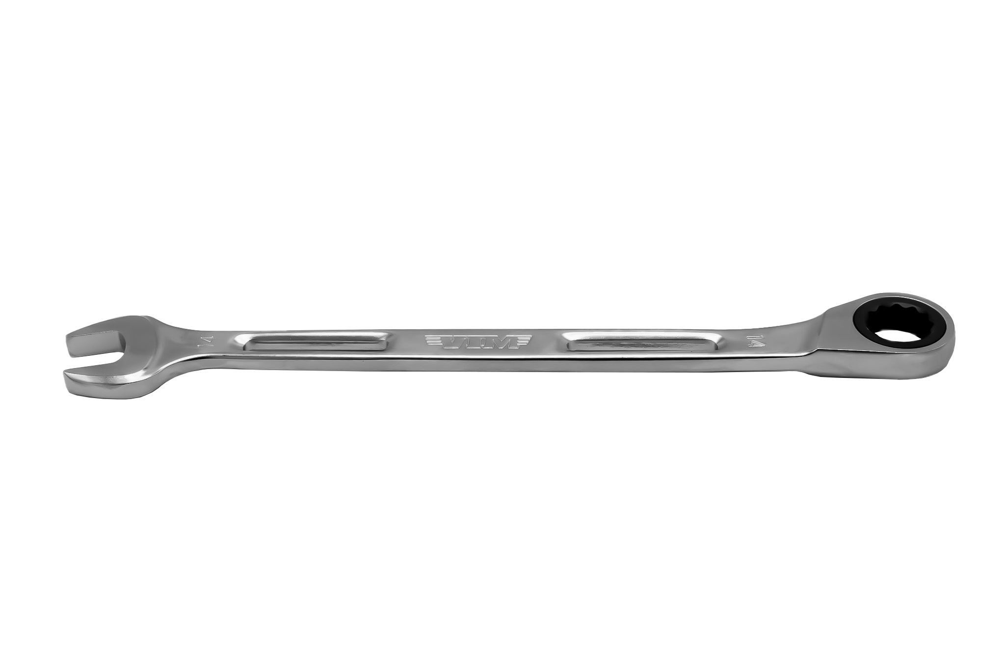 VIM Tools - 10 PIECE SLIM ANGLED RATCHETING WRENCH SET