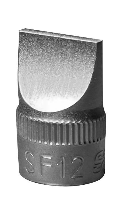VIM Tools - Stubby Flat and Philips Set 10pc 1/4″ Square Drive S2 Drivers, 6 Flat Drivers, 4 Philips (SFP)