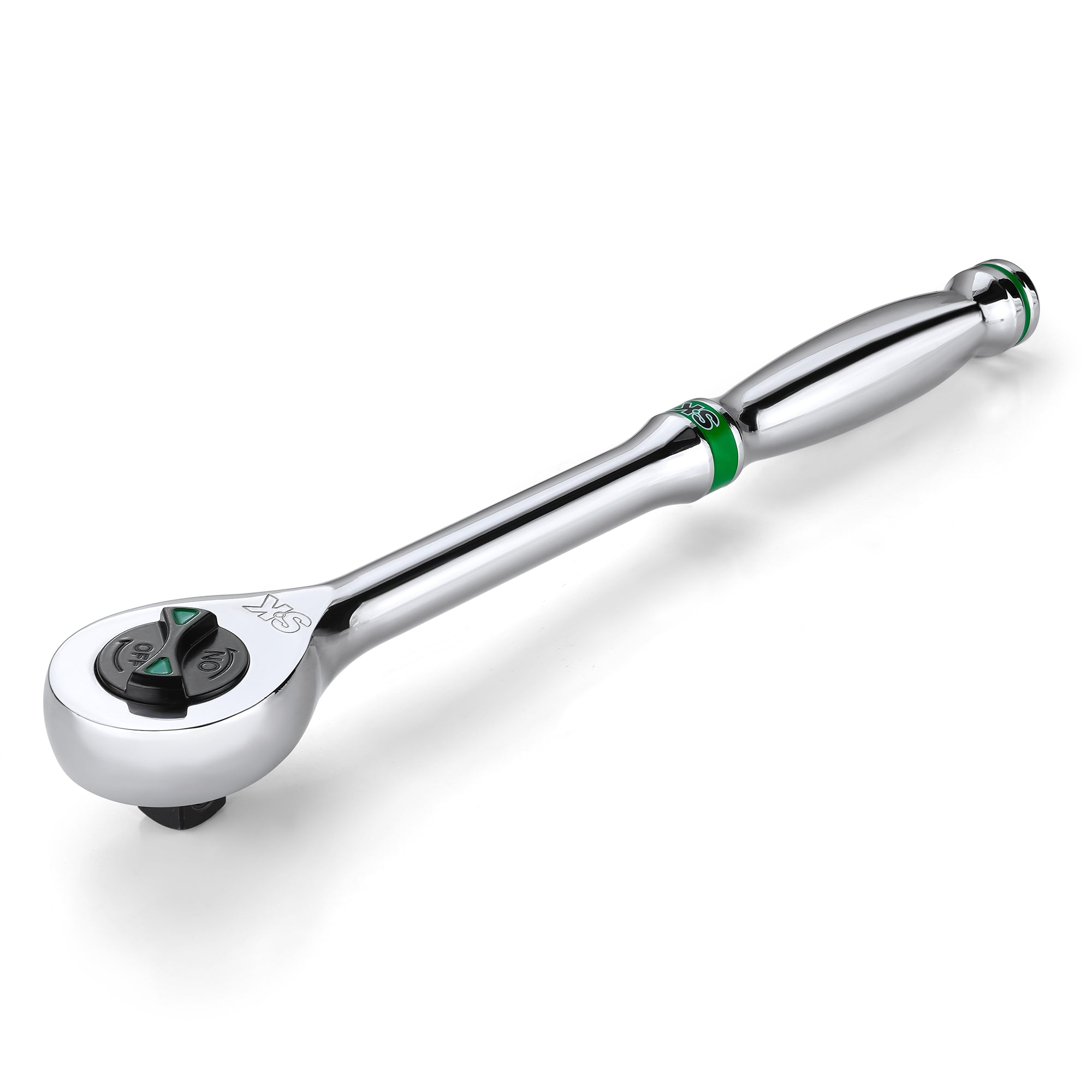 SK Tools USA - 3/8" Drive, 160-Position Reversible Chrome Ratchet, 8.5" Long