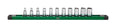 SK Tools USA - 1/4" Drive, 11 Piece, 6 Point, Metric, Standard Chrome Socket Set