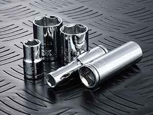 SK Tools USA - 52 Piece 1/2" Drive, 6 Point, Standard & Deep, SAE & Metric Chrome Socket Set
