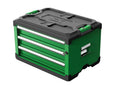SK Tools USA - Modular Stackable Storage Tool Box, 3-Drawer Steel Box