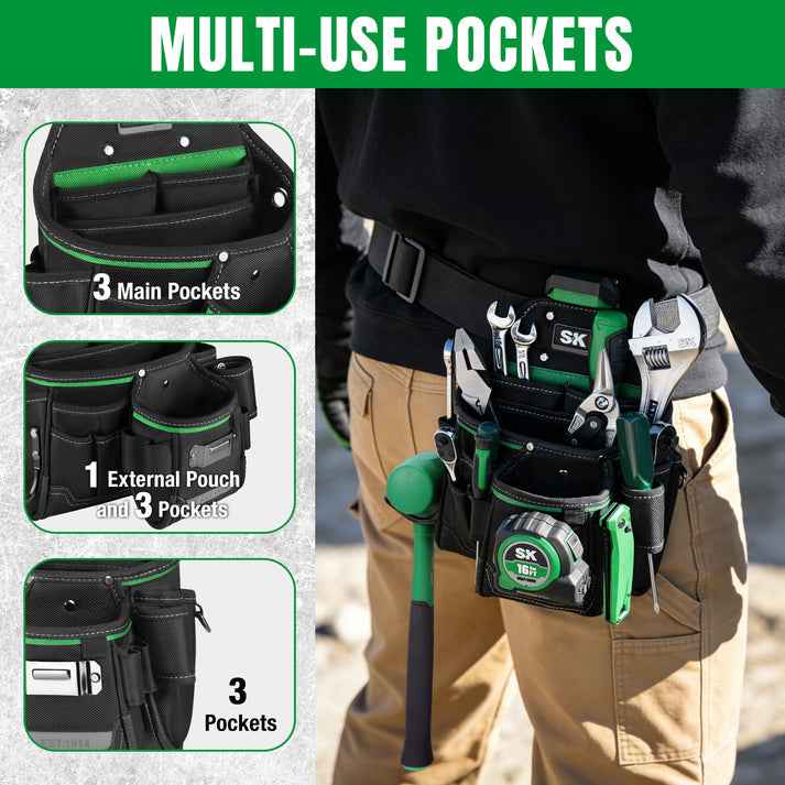 SK Tools USA - Heavy Duty Contractor Pouch, #SK03404