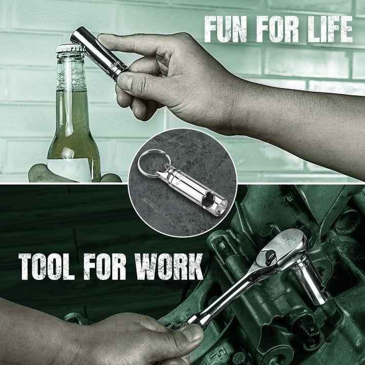 SK Tools USA - Socket Bottle Opener Keychain, #SK03443