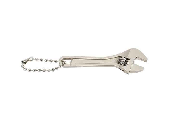 SK Tools USA - Mini Adjustable Wrench Keychain, 2.5", #SK04135