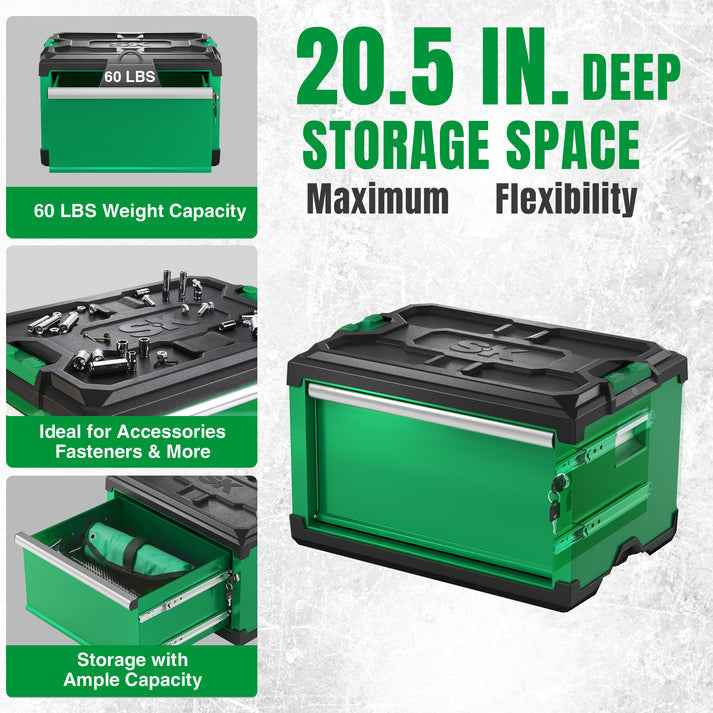 SK Tools USA - New Modular Stackable Box (1, 2 & 3 Drawer Options)