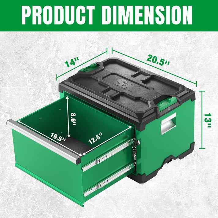 SK Tools USA - New Modular Stackable Box (1, 2 & 3 Drawer Options)