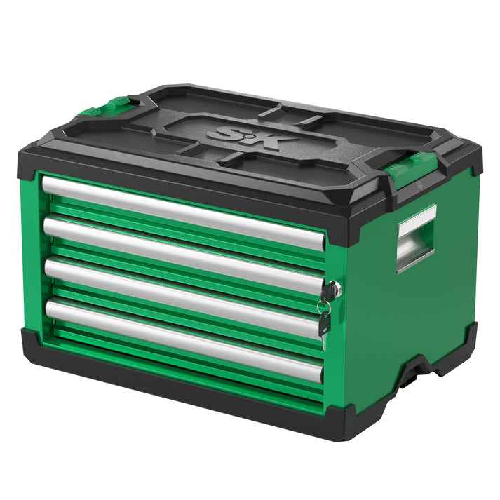 SK Tools USA - Modular Stackable Storage Toolbox, 4-Drawer, #SK03146