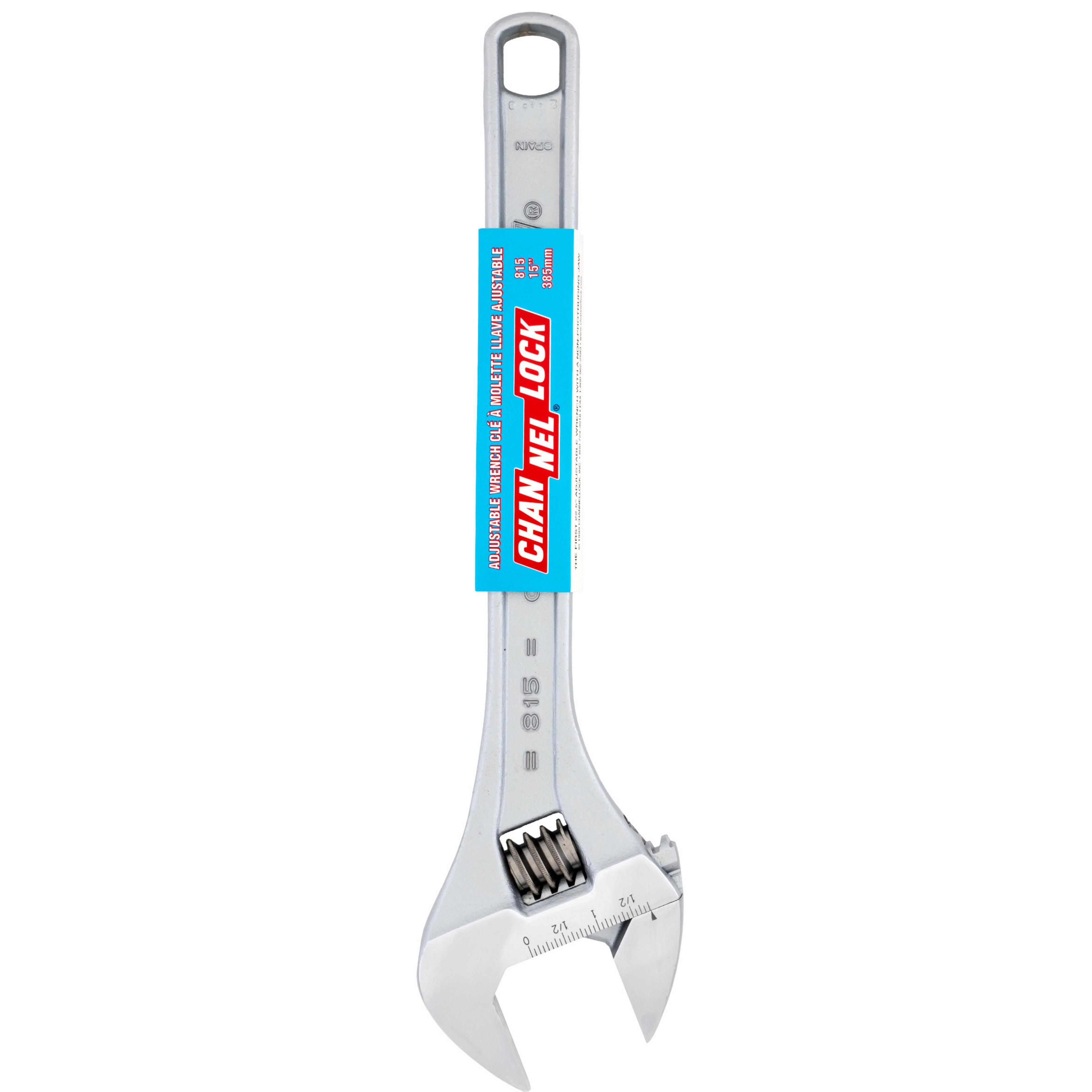 Channellock 15-Inch Adjustable Wrench