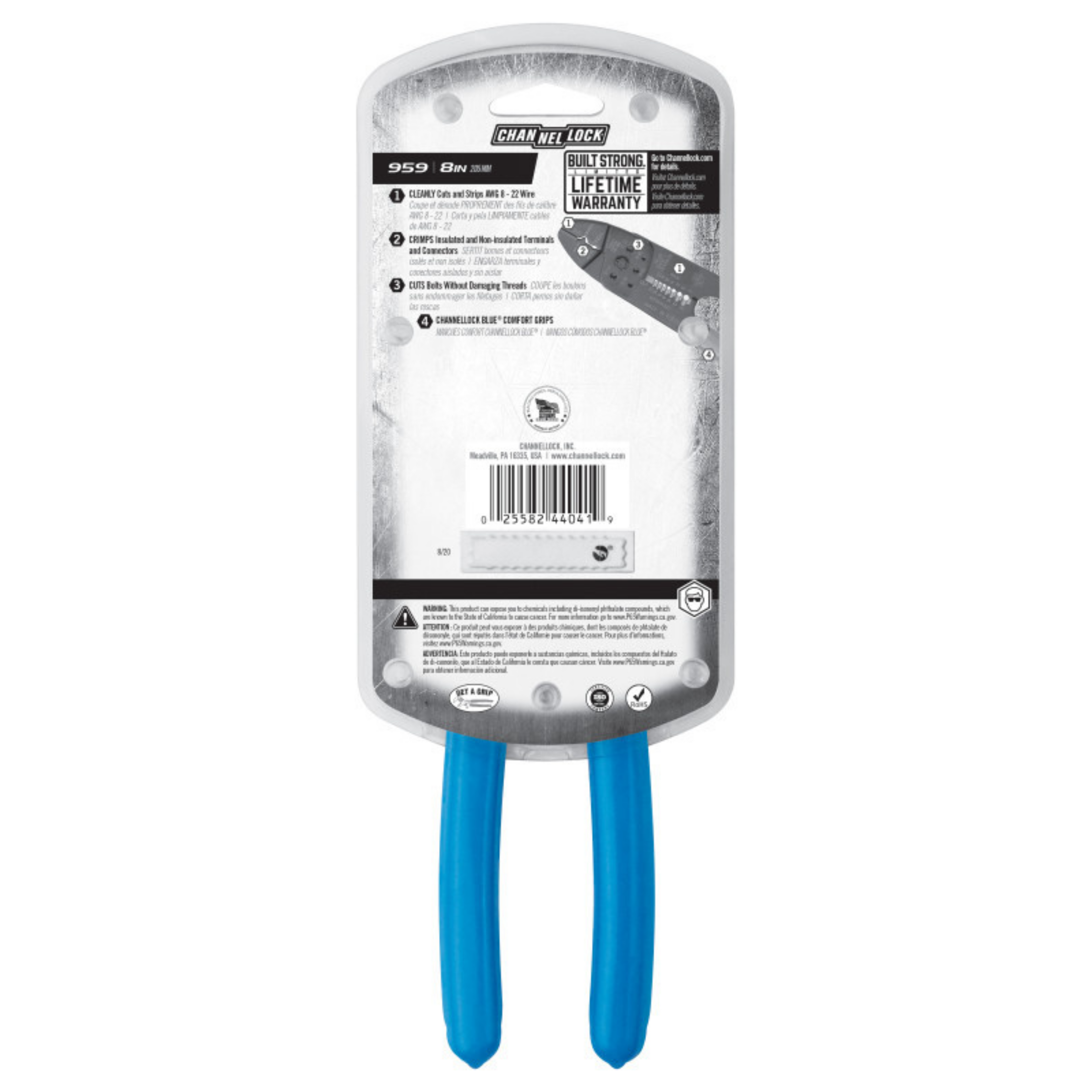 Channellock 8-Inch Wire Stripper