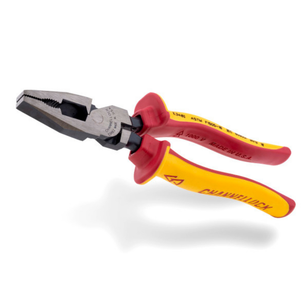 Channellock Insulated Linemen's Pliers 8-Inch XLT™ with 1000V Grip