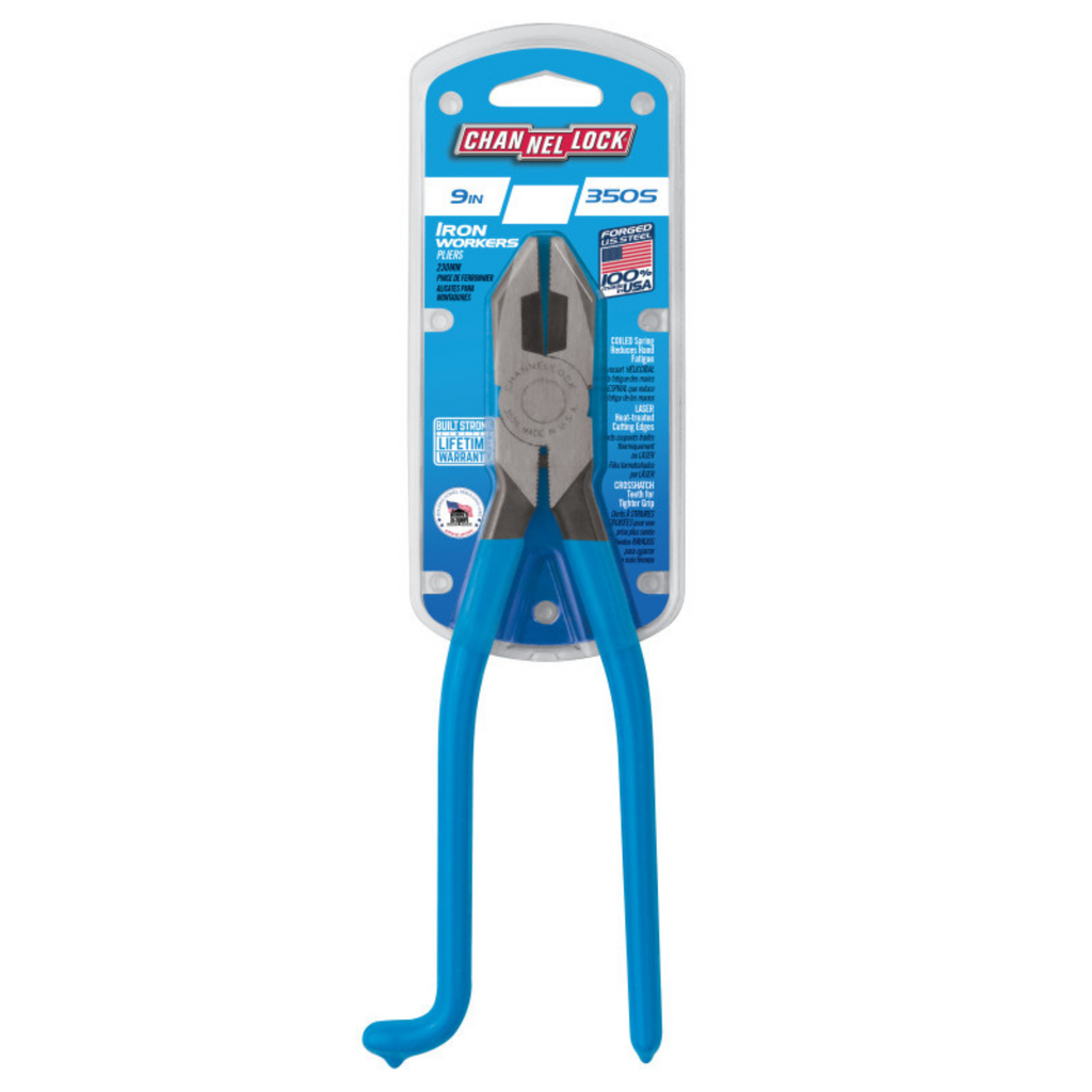 Channellock Ironworker's Pliers - 9-Inch Precision and Durability