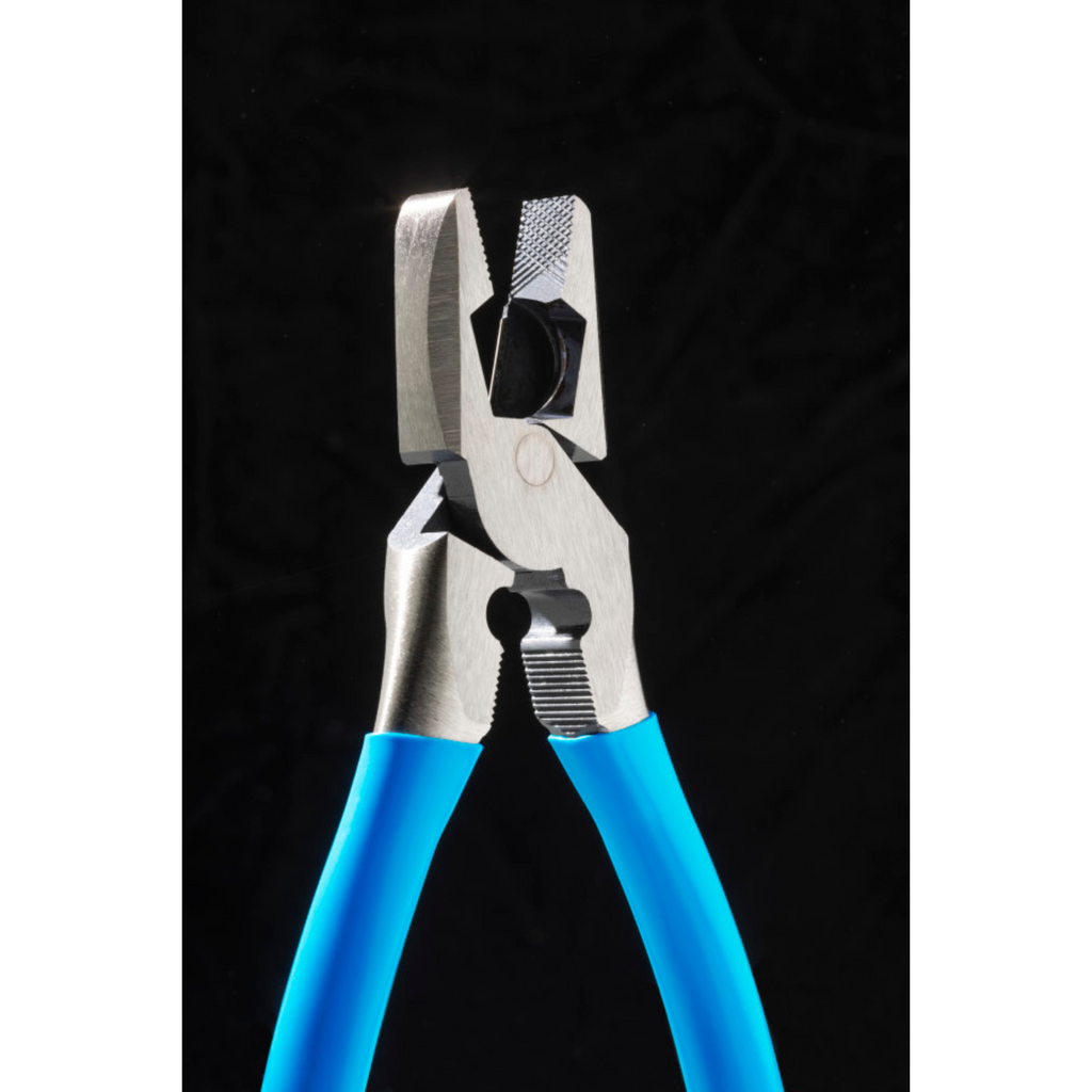 Channellock Linemen Pliers 9.5-Inch XLT Round Nose with Crimper