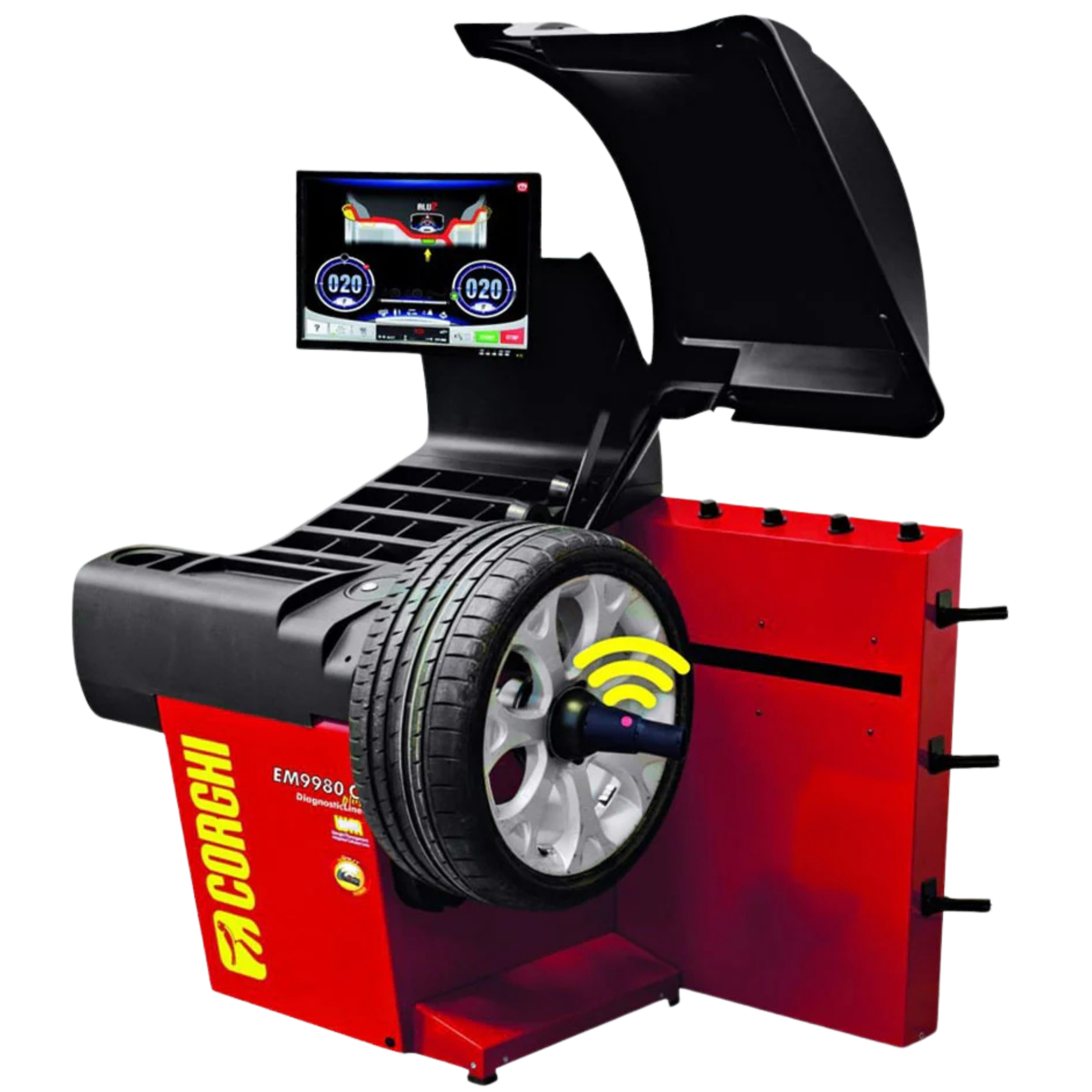 Corghi EM9980C Plus Automatic Diagnostic Wheel Balancer