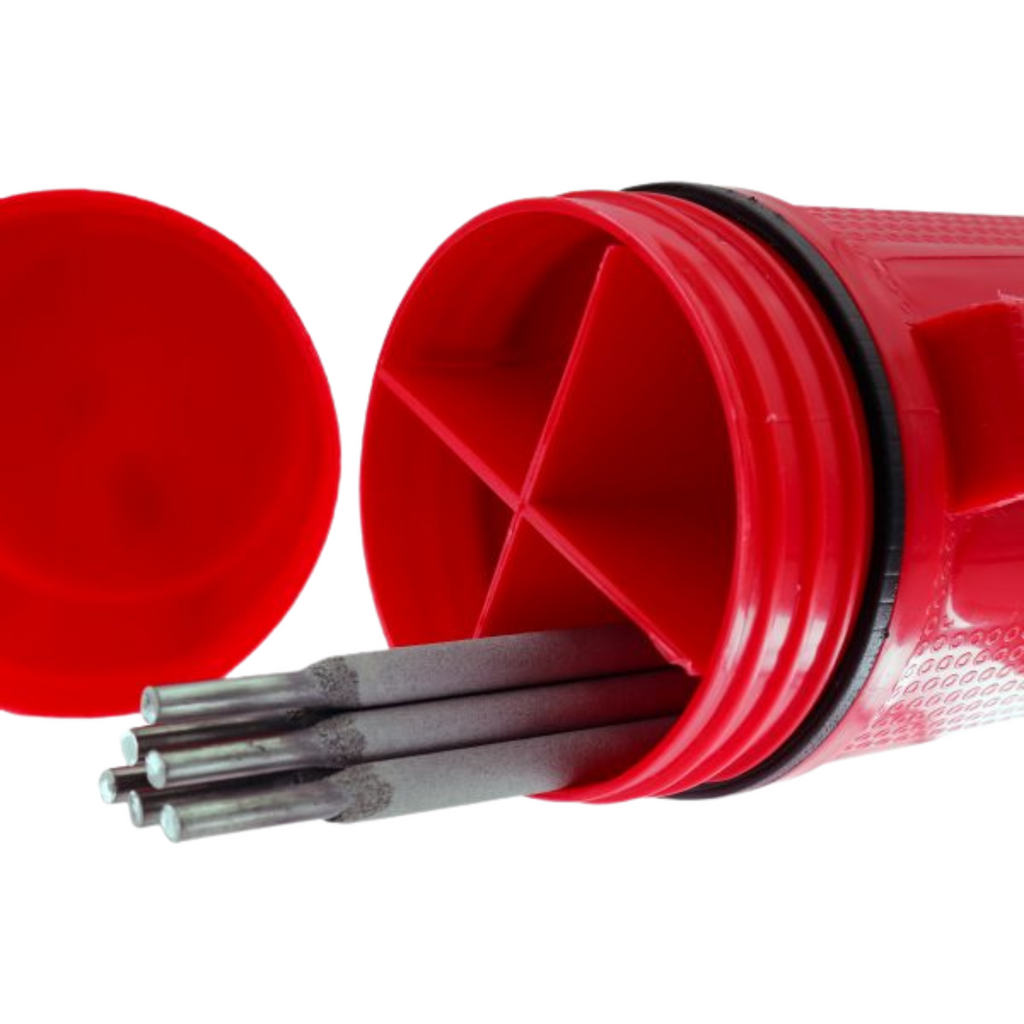Shark Industries - Welding Rod Storage Tube with 4 Partitions 15" x 3 1/4"