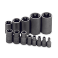 SK Tools USA - 13 Piece 1/4", 3/8" and 1/2" Drive Female TORX® Socket Set