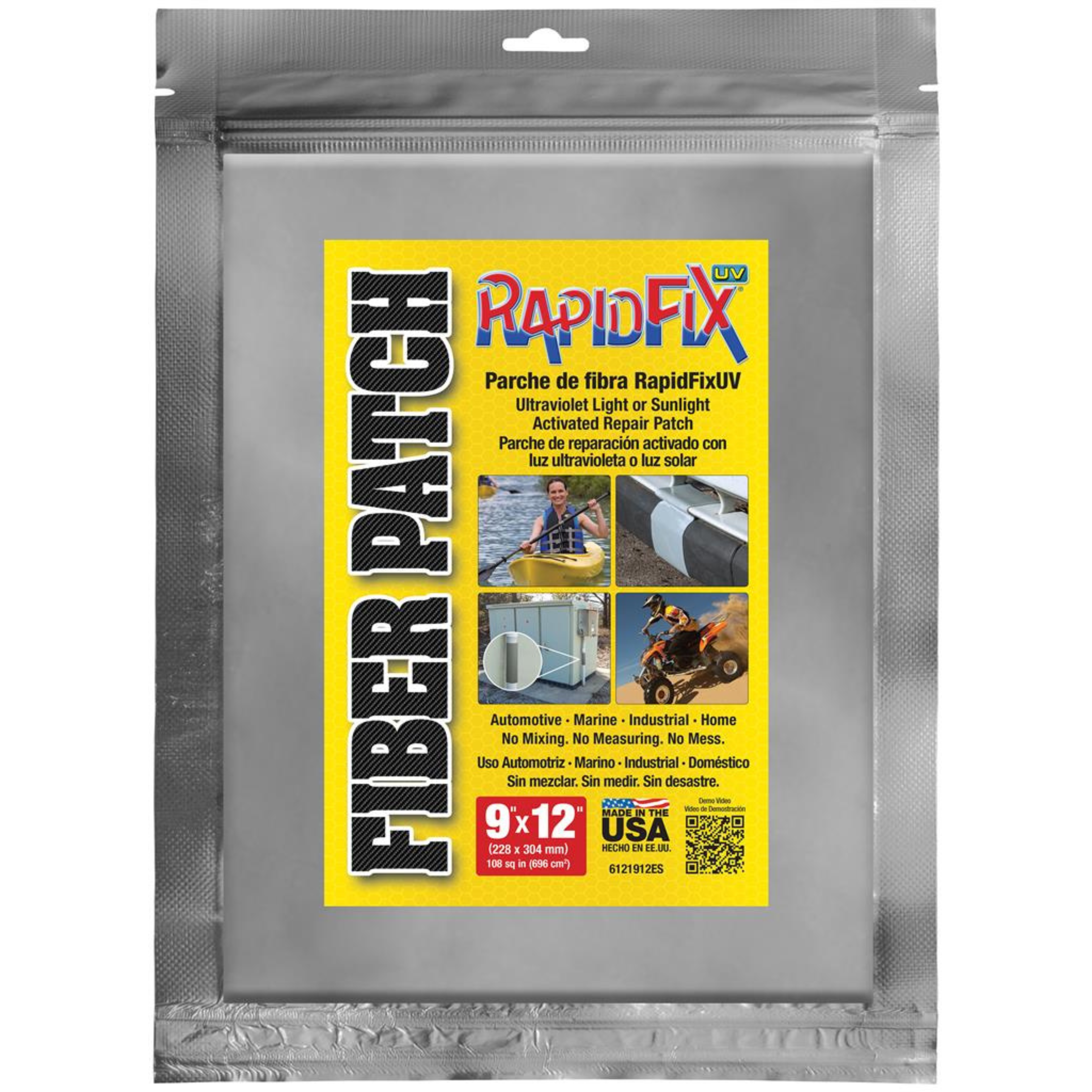 RapidFix - UV Fiber Patch 9"x12 (108 sq inches)