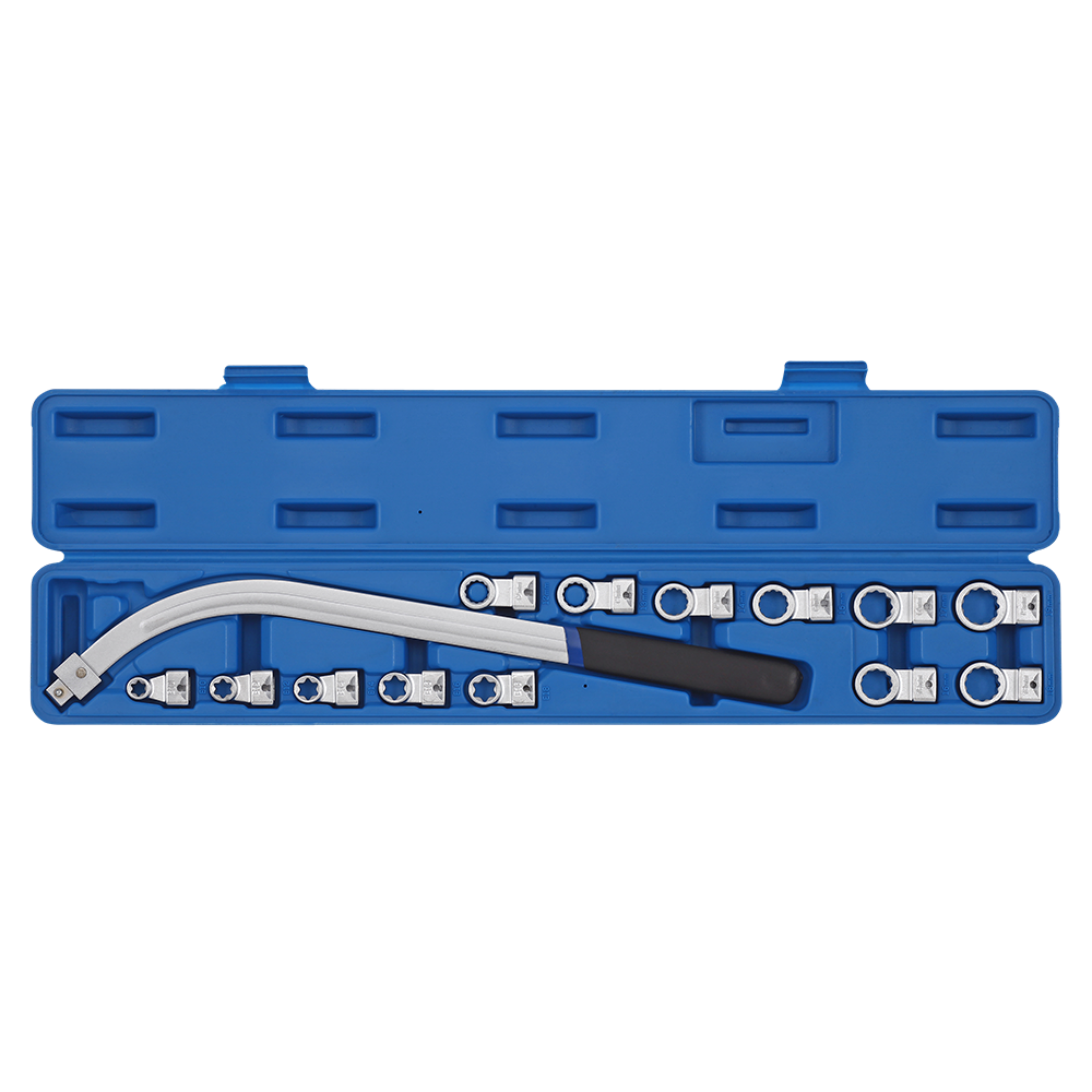 Sonic Tools - Pulley Wrench Set, 12 pt. 15 pcs., 12-19mm, E10-E18