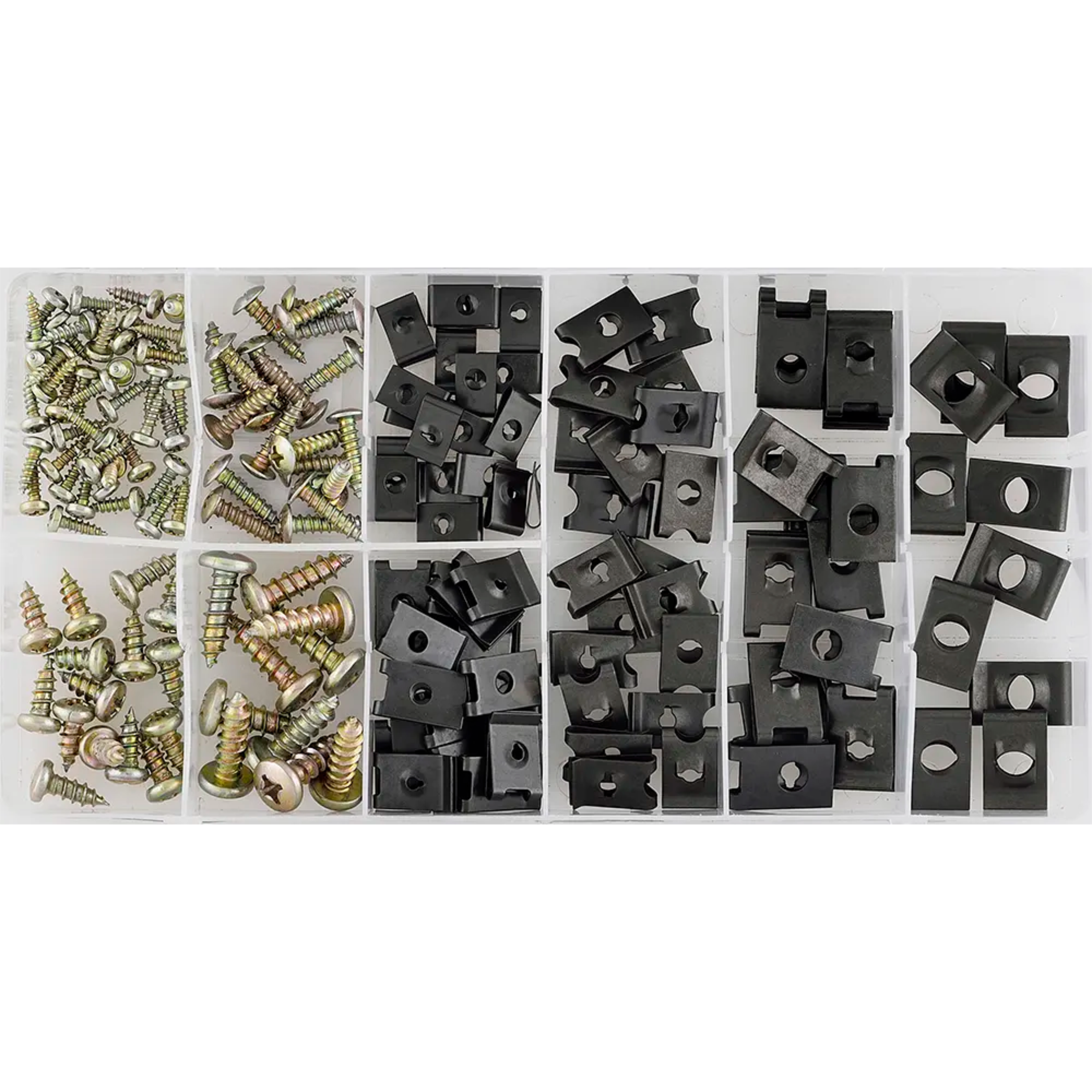 Sonic Tools - Body Bolts and Speed Nuts Assortment 170-pcs