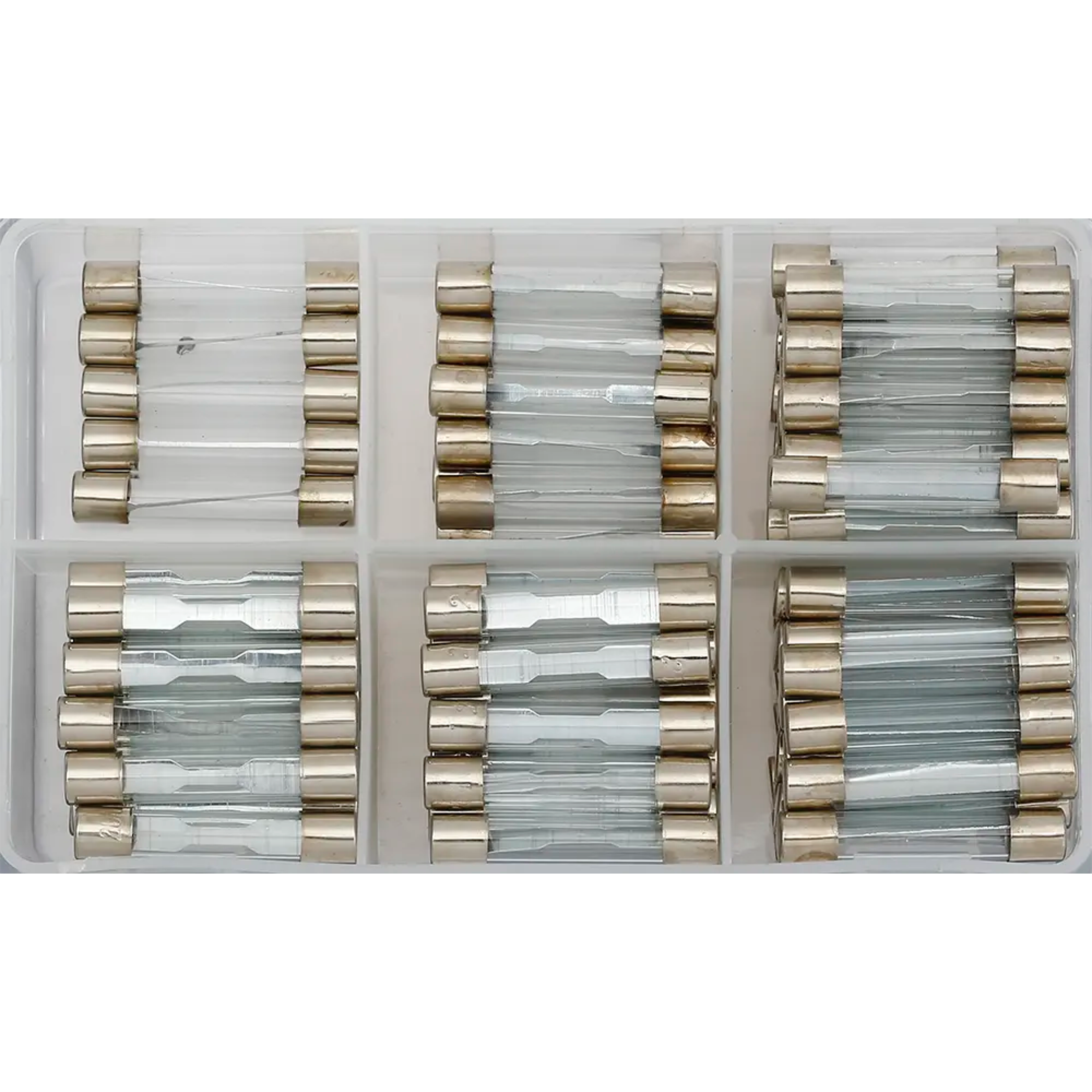 Sonic Tools - Glass Auto Fuse Assortment 95-pcs - Ridge Toolbox