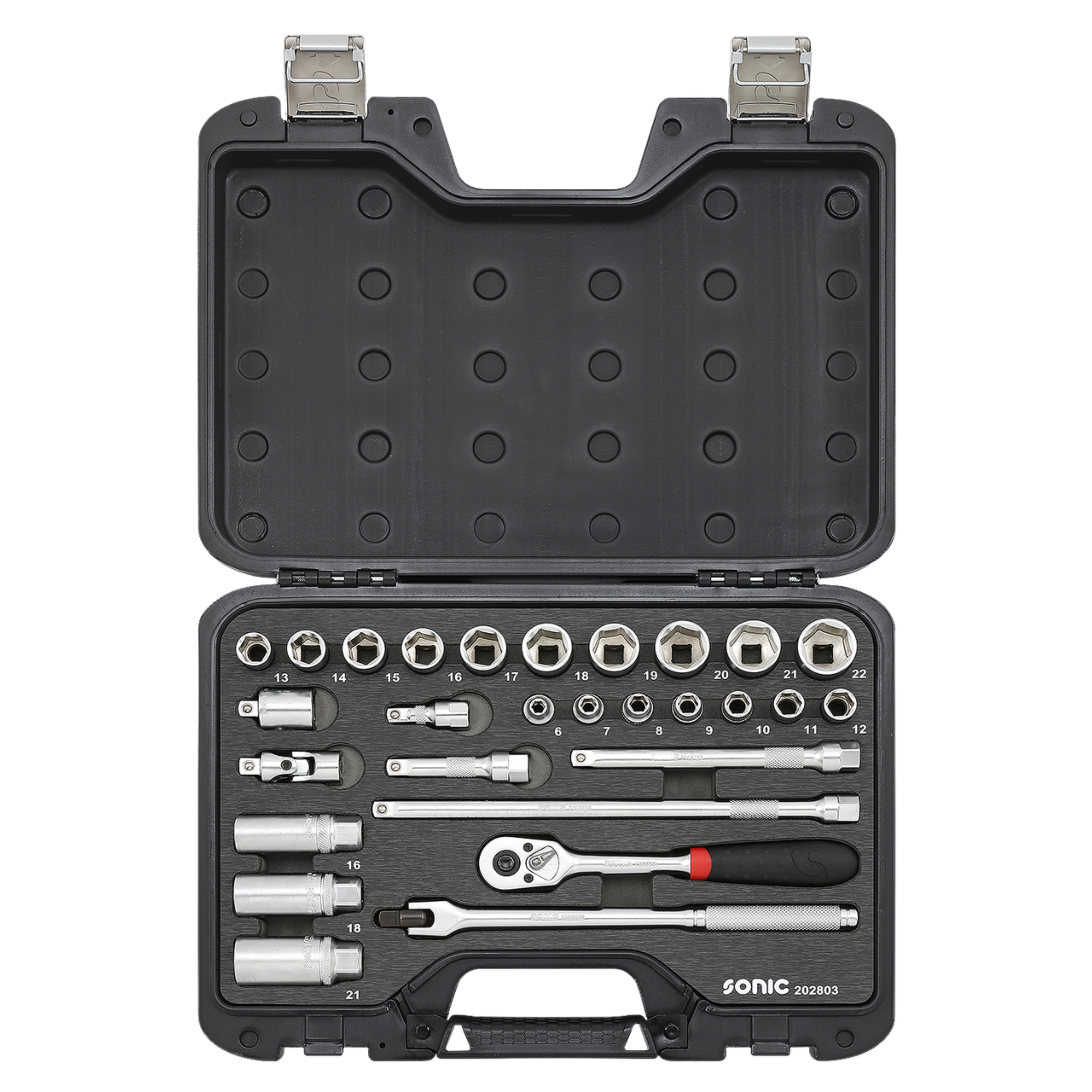 Sonic Tools - MCS Socket Set 3/8", 28-PCS - Ridge Toolbox