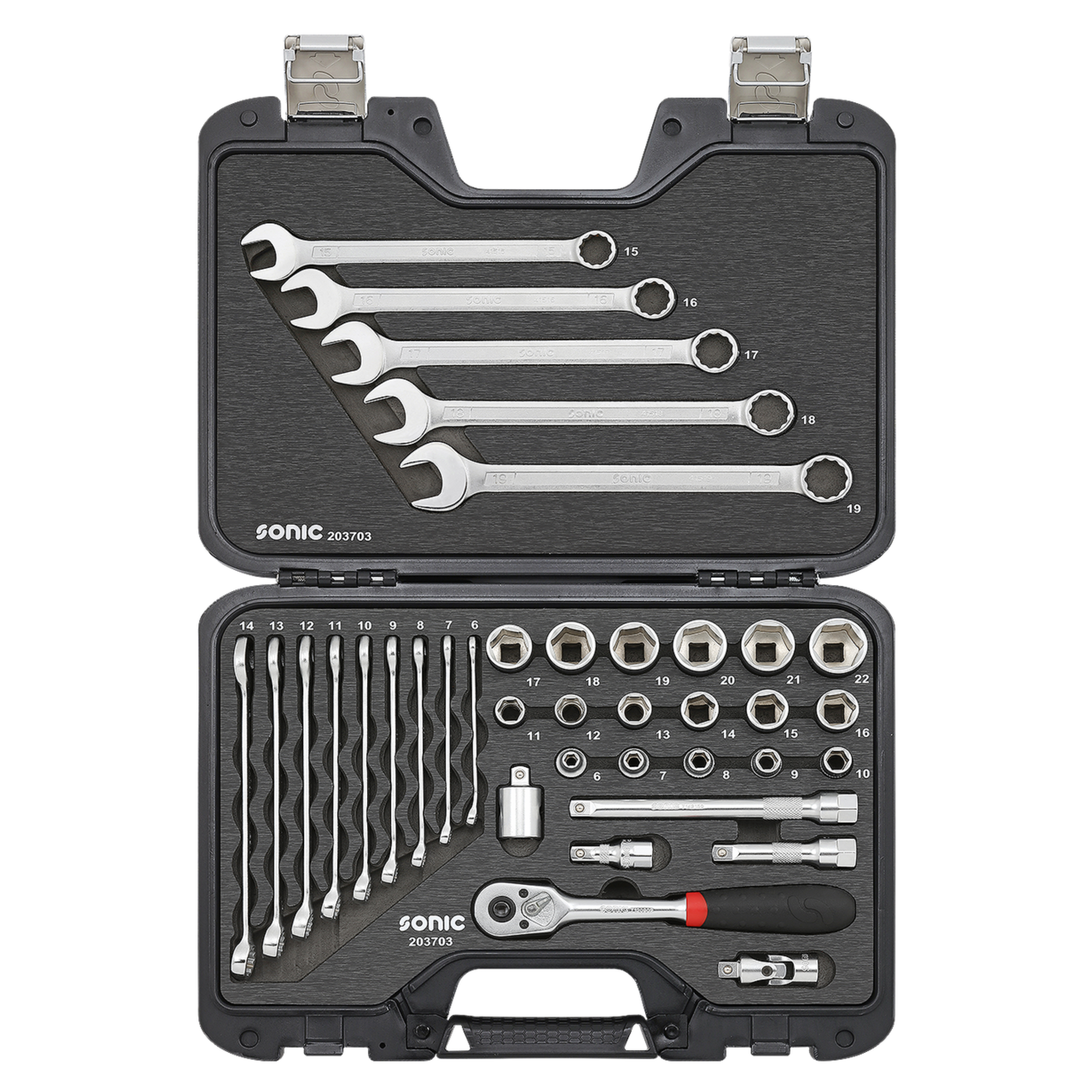 Sonic Tools - MCS Metric Socket & Wrench Set 3/8", 37-PCS - Ridge Toolbox