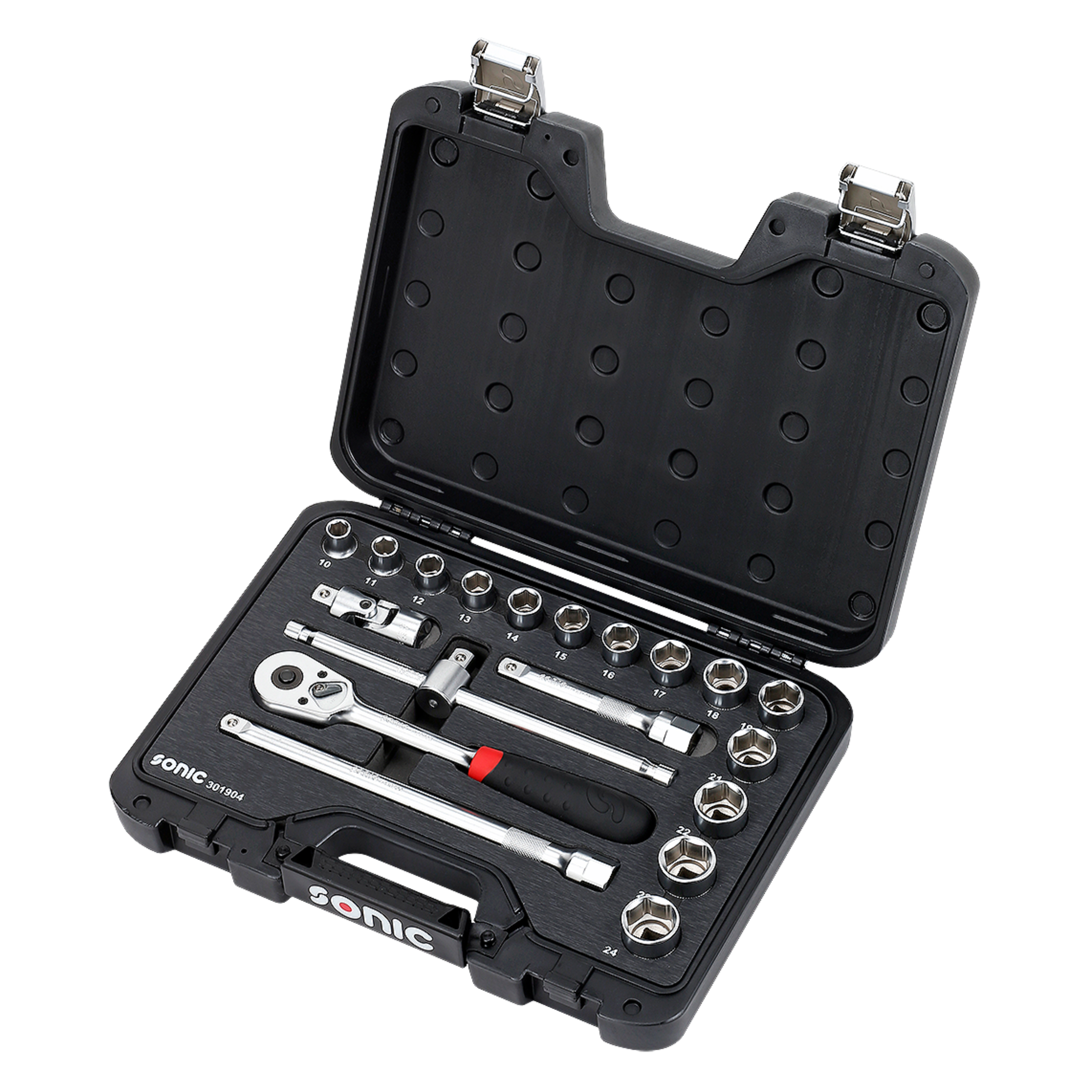 Sonic Tools - MCS Metric Socket Set 1/2", 19-PCS - Ridge Toolbox