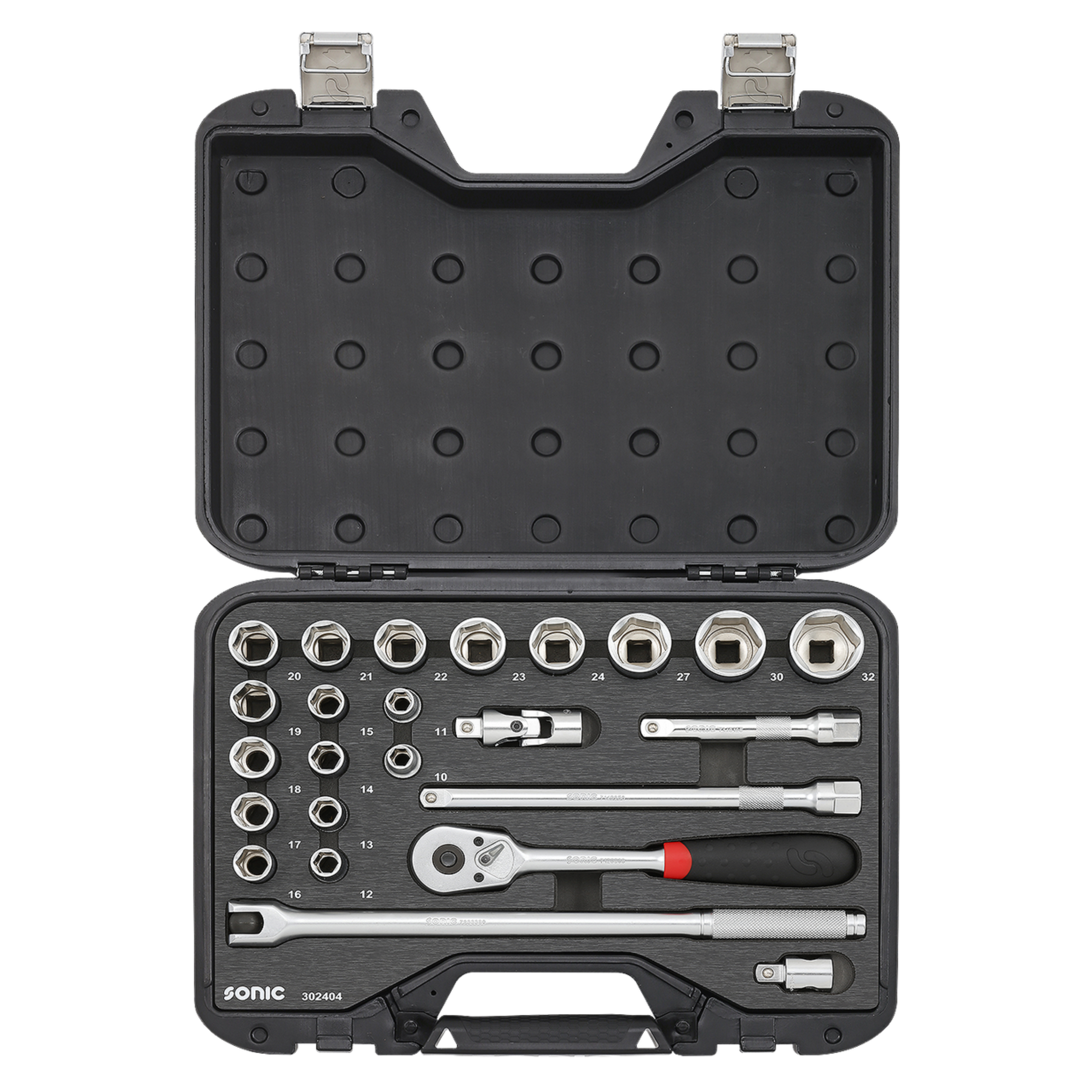 Sonic Tools - MCS Metric Socket Set 1/2", 24-pcs - Ridge Toolbox