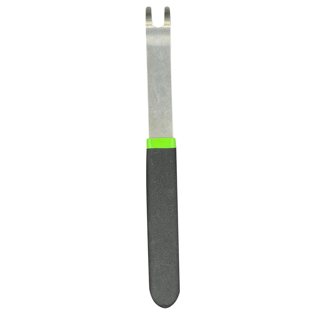 VIM Tools - “U” Notch Pry Tool, Stainless, Dipped Handle