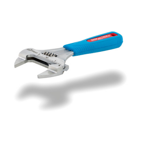 Channellock 6-Inch CODE BLUE® WideAzz® Slim Jaw Adjustable Wrench