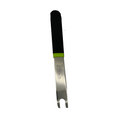 VIM Tools - “U” Notch Pry Tool, Stainless, Dipped Handle