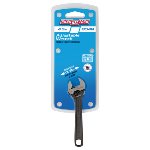 Channellock 4-Inch Adjustable Wrench