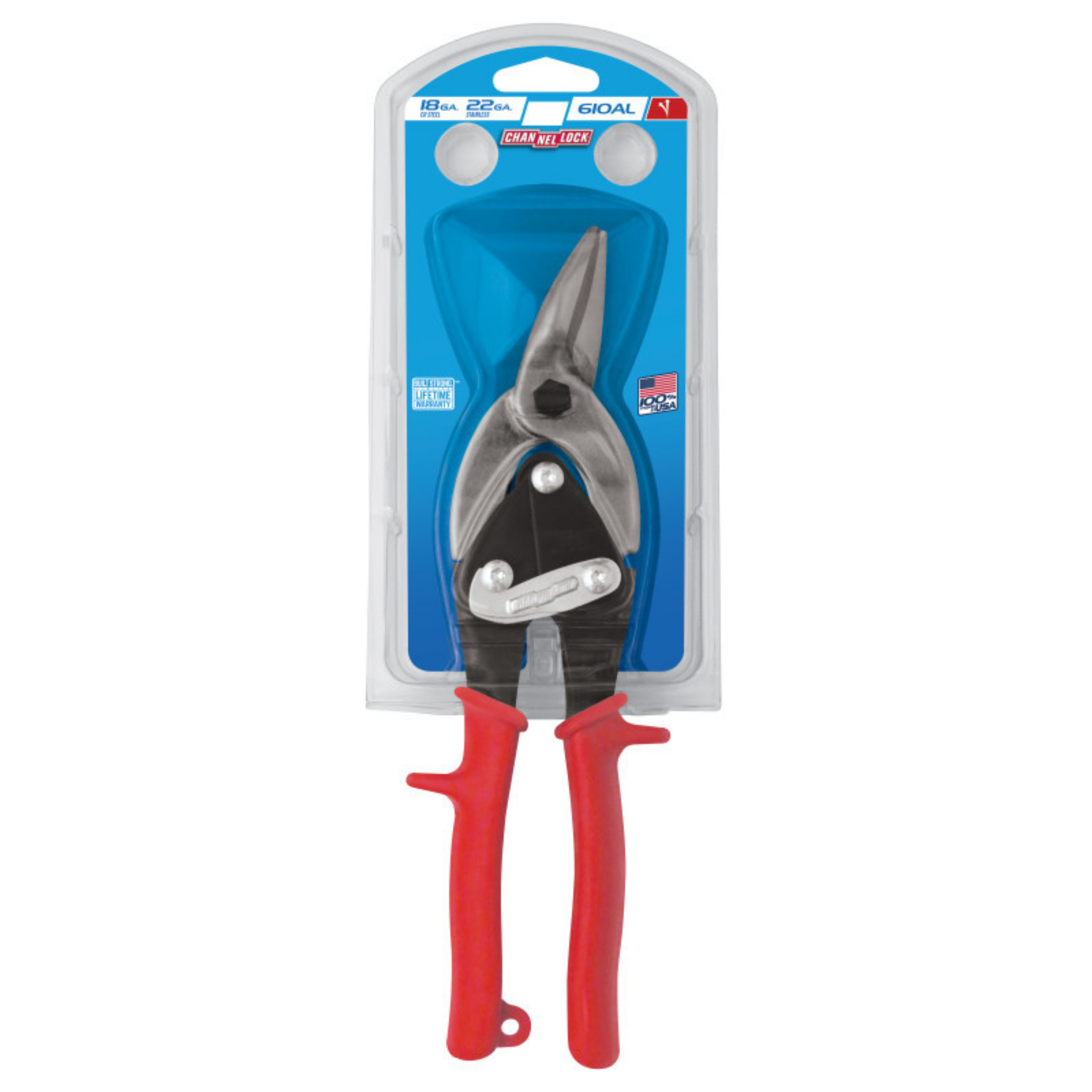 Channellock 10-Inch Left Aviation Snip for Precision Cutting