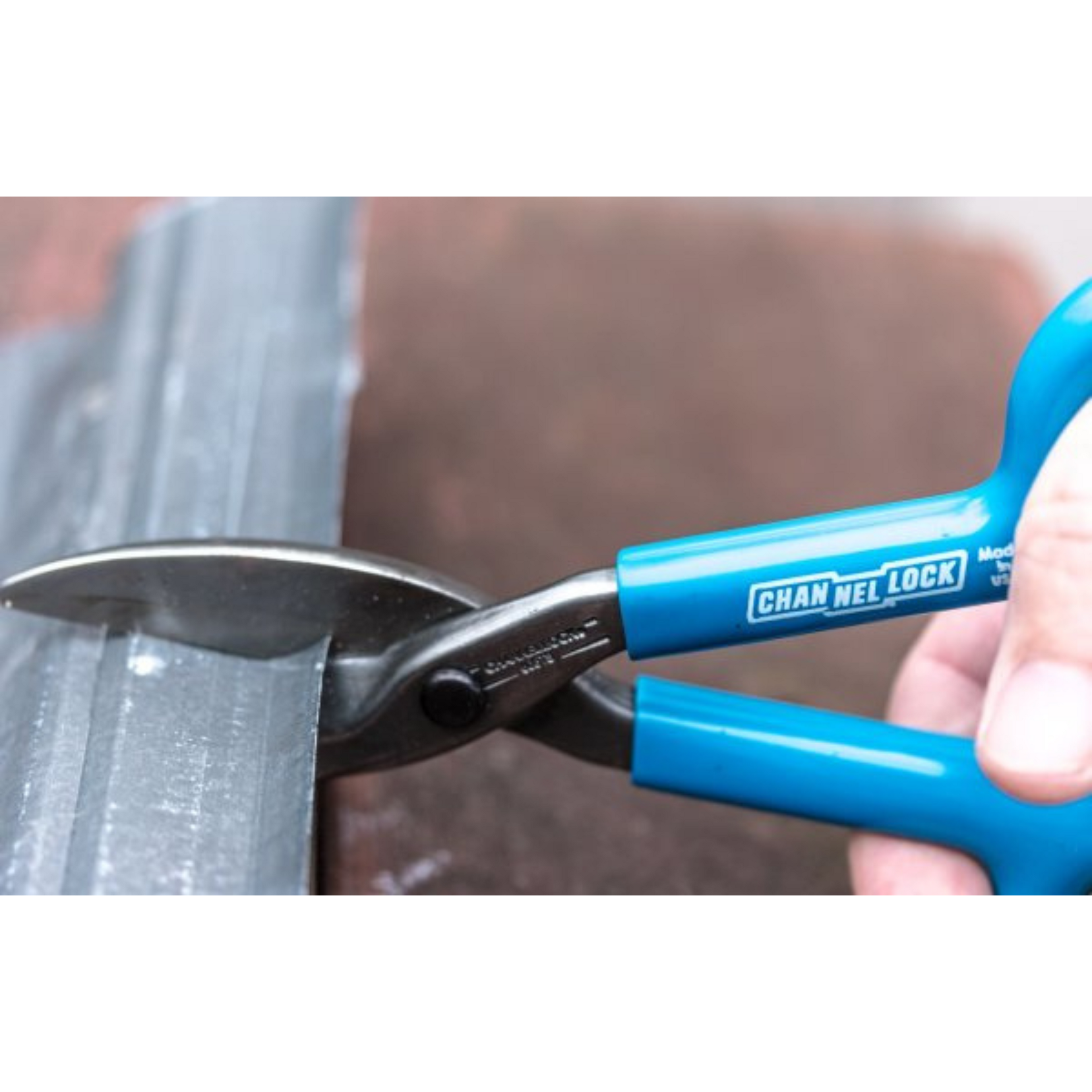 Channellock 8-Inch Straight Tinner Snip for Precision Cutting
