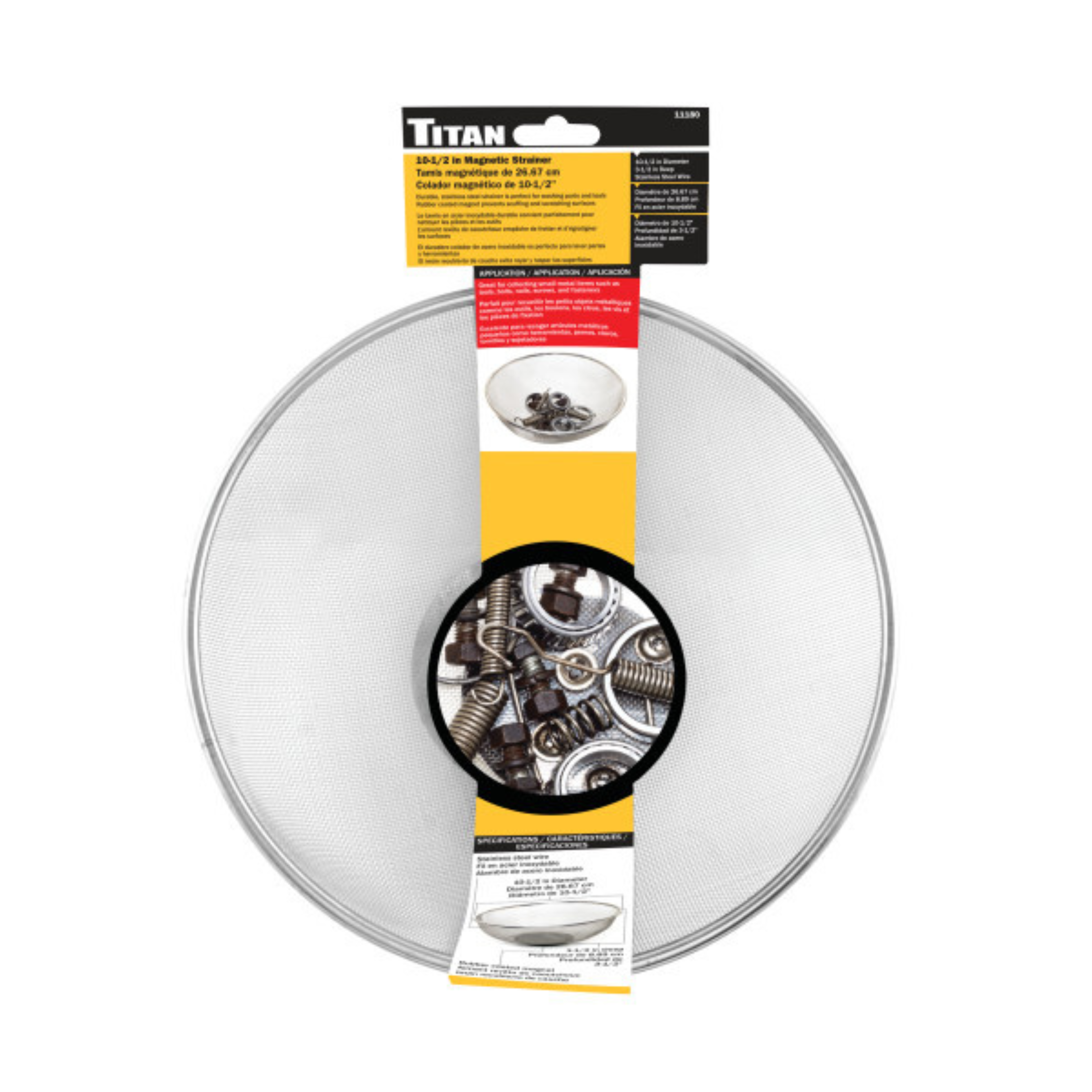 10-1/2 in. Magnetic Strainer (11180)