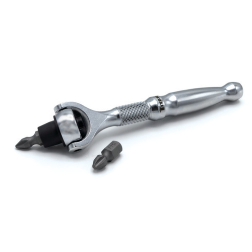 1/4 in. Drive Ratcheting Swivel Head Micro Bit Driver (11318)