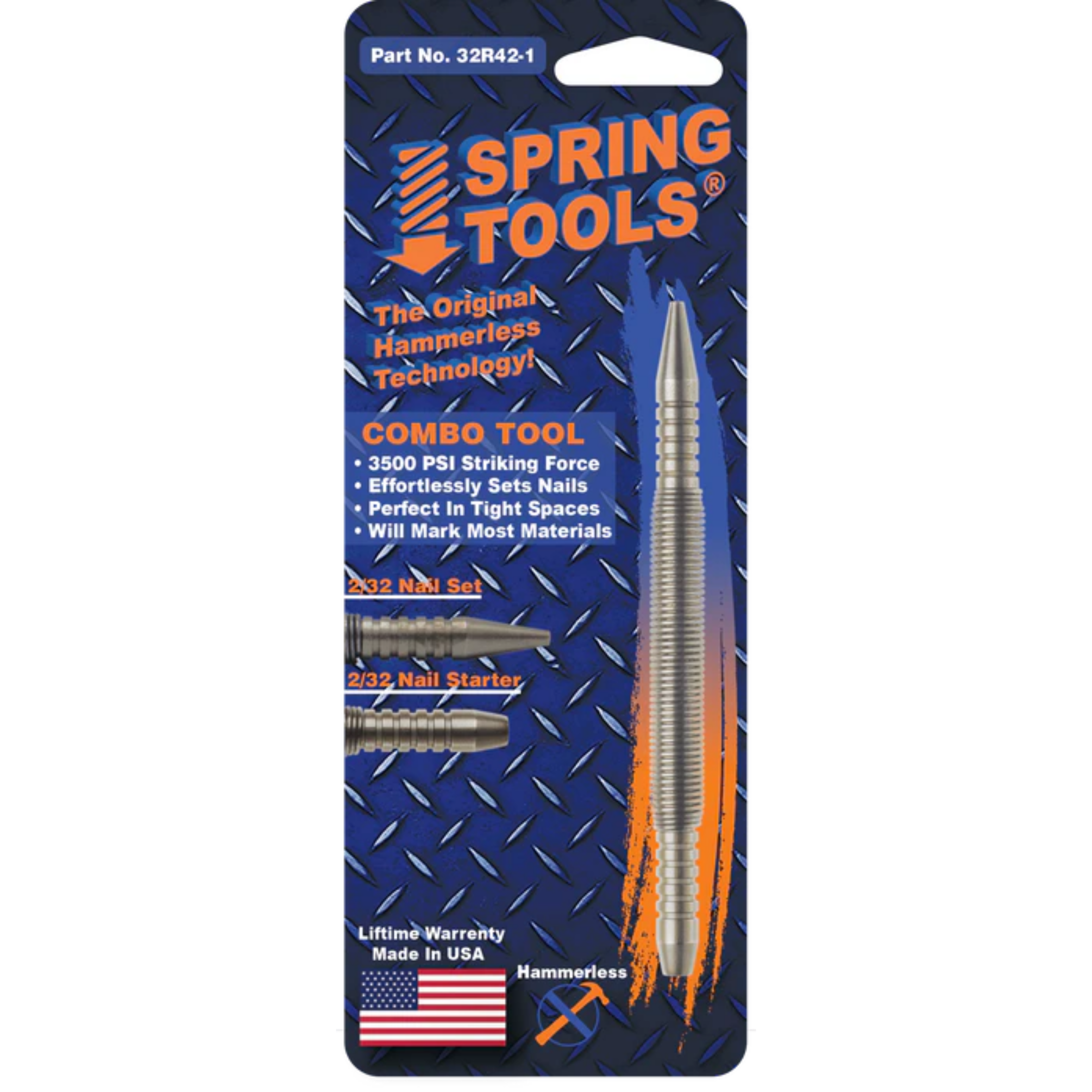 Spring Tools - Combo Tool - Nail Starter & Nail Set