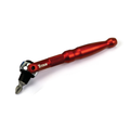 1/4 in Drive Aluminum Swivel Head Ratcheting Micro Bit Driver (11321)
