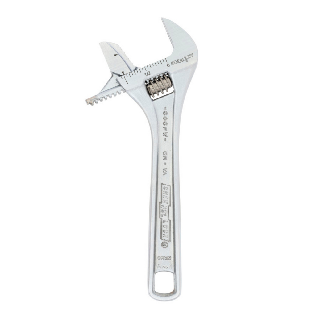 Channellock 6-Inch Reversible Jaw Adjustable Wrench