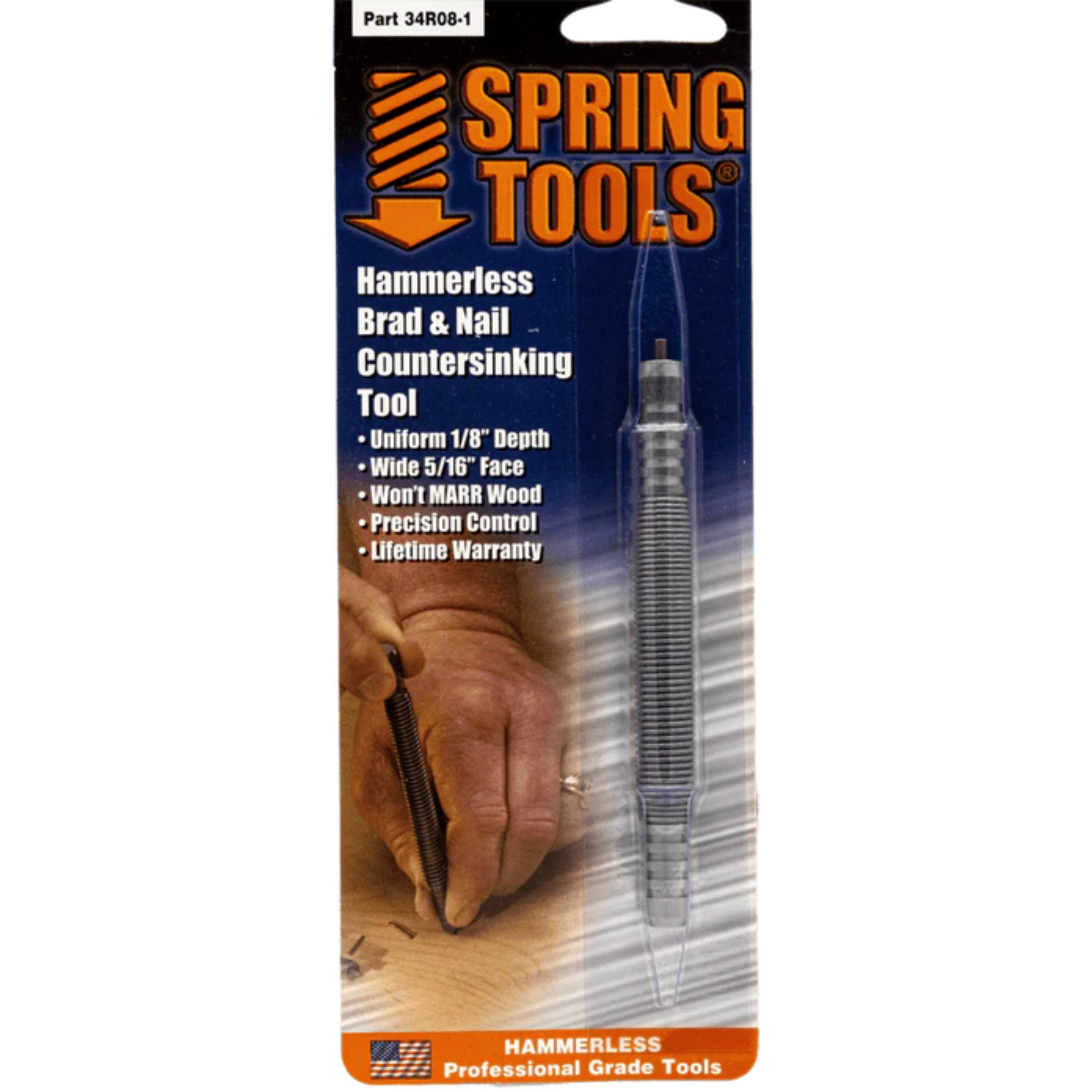 Spring Tools - Combo Tool - Self Centering Brad Setter