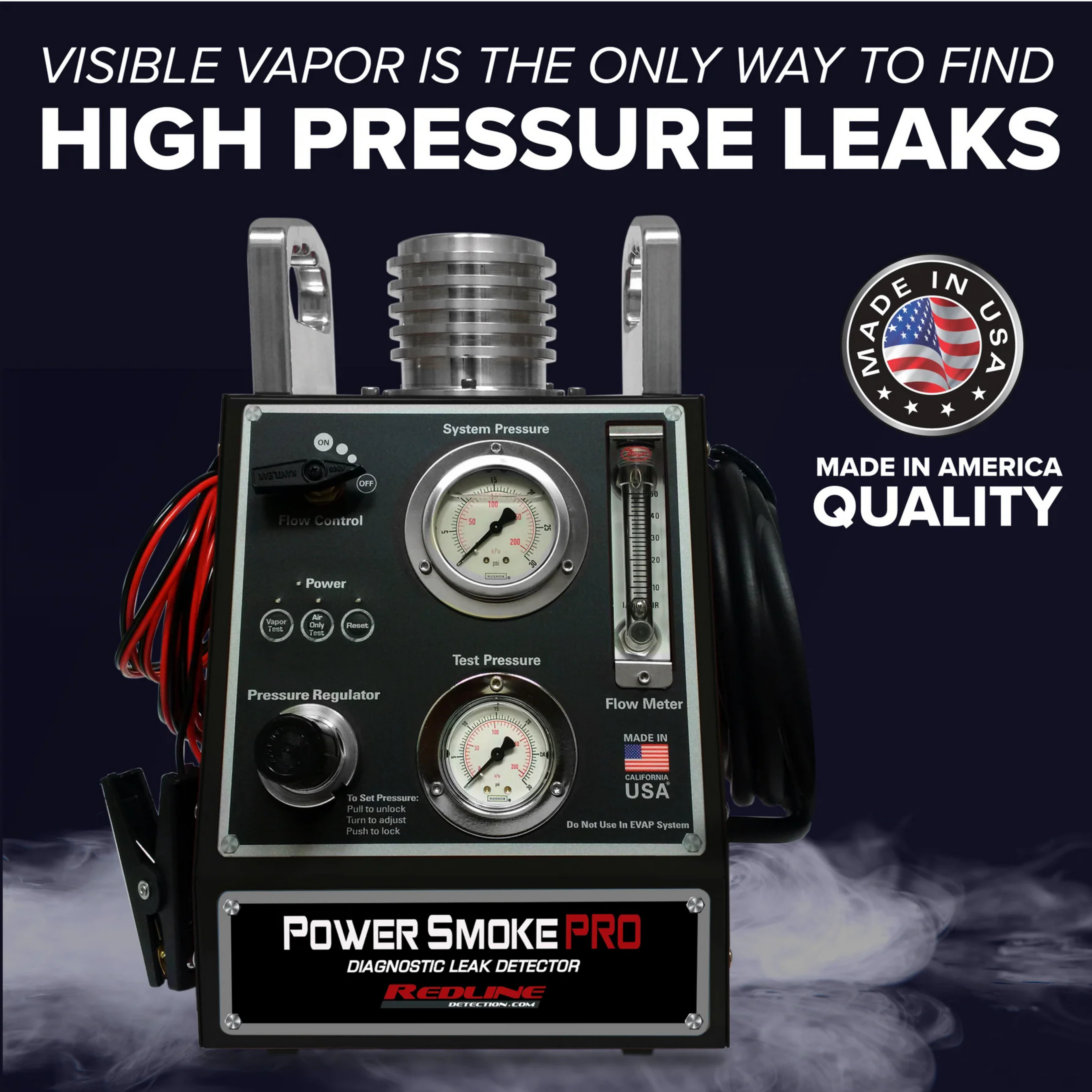 Redline Detection - PowerSmoke Pro Variable Pressure