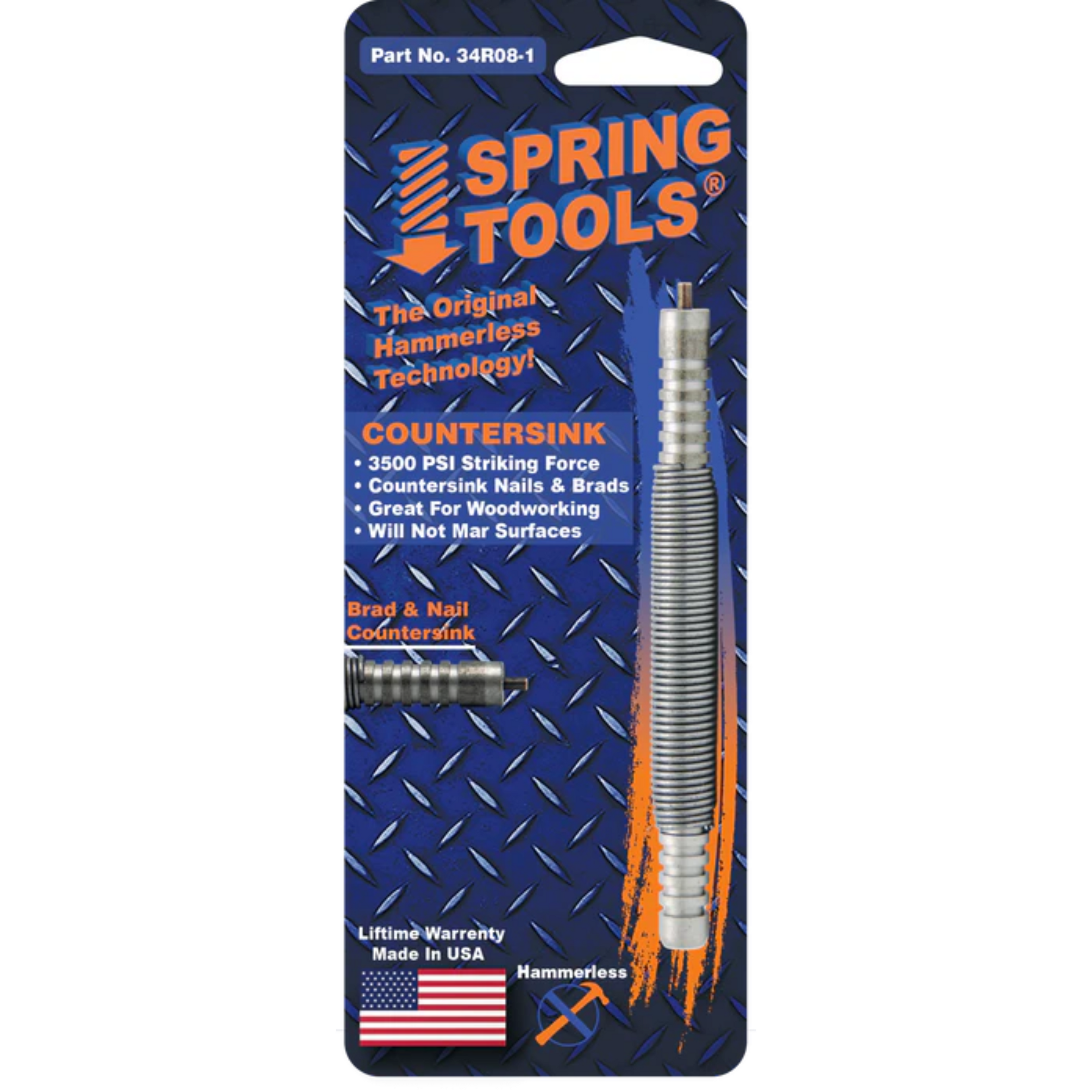 Spring Tools - Combo Tool - Self Centering Brad Setter
