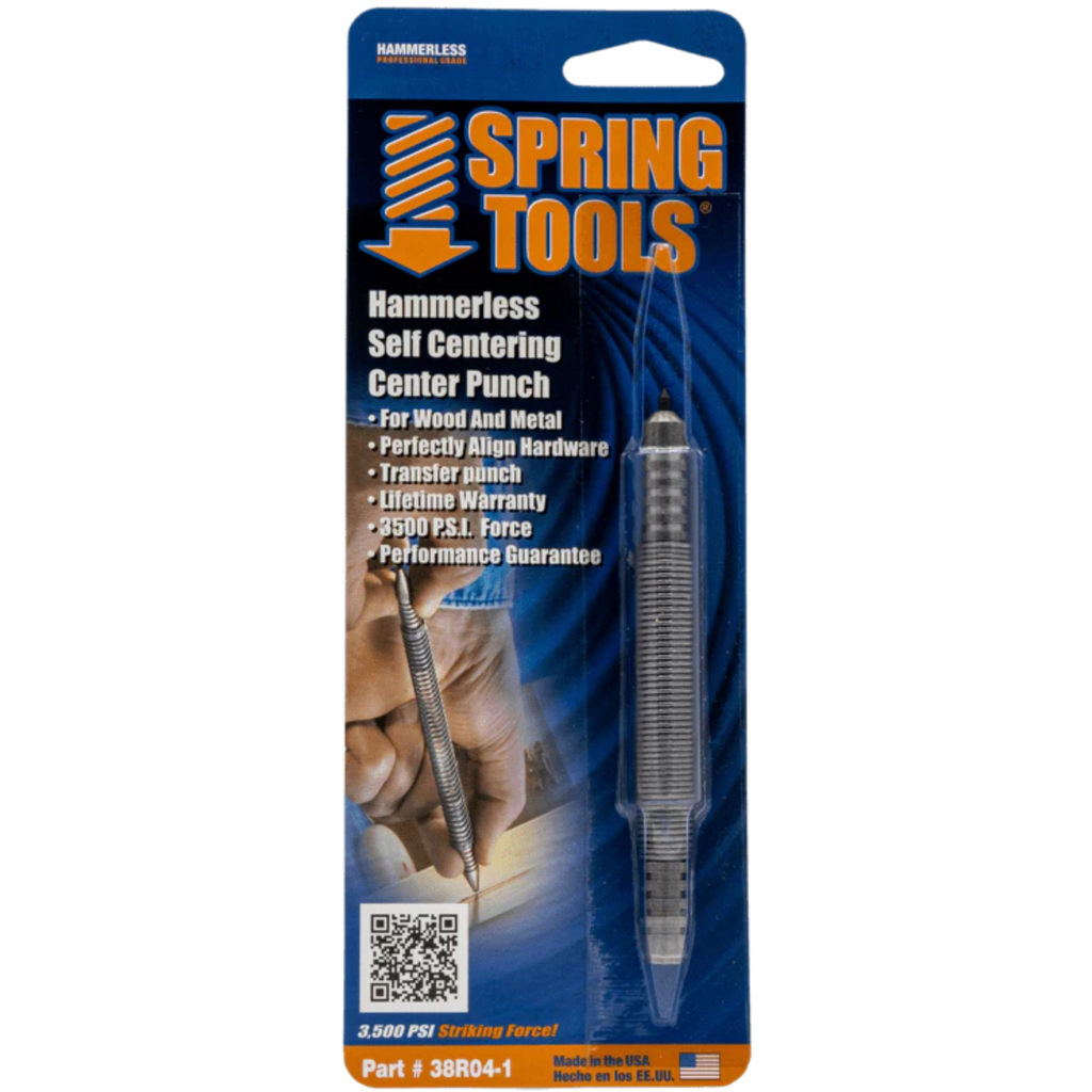 Spring Tools - Self Centering Center Punch - 5/16" Face